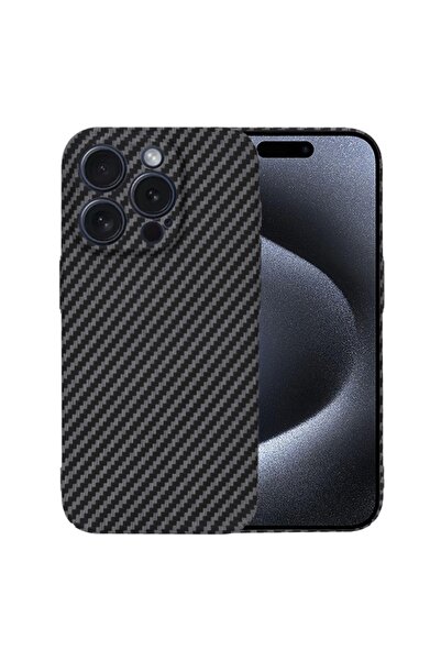 SKYDDAR INNOVATION Θήκη για iPhone 15 Pro, υφή άνθρακα, Carbonite FiberShell,...