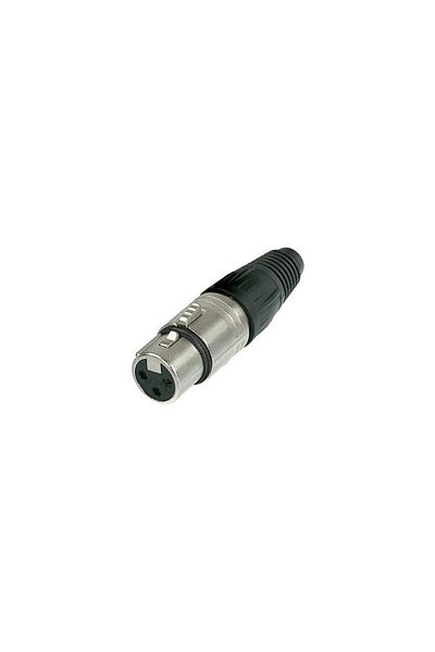 NEUTRIK XLR Audio Plug, Neutrik, XLR Female, 3 pins
