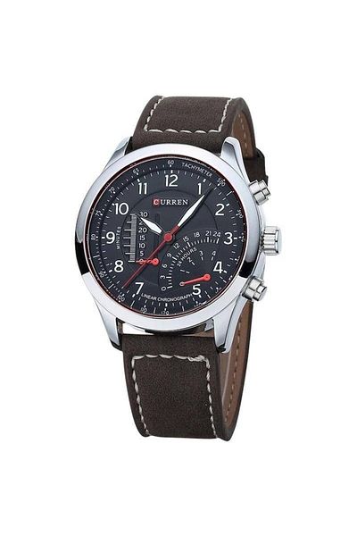 Curren Elegant Men's Watch Curren Delta Evo Dark Brown