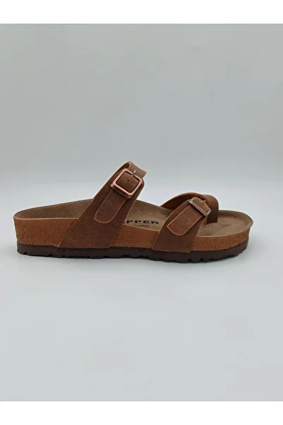 Slipper Γυναικείες άνετες παντόφλες Tan Flip Flops Beach Sea Daily