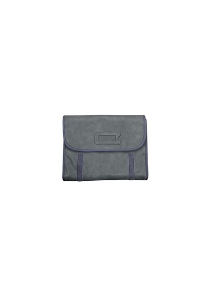 MeGass Dekor Leather Fabric Gray Color 67 / 26 cm Ring Display Travel Case