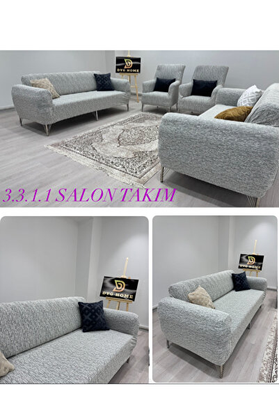 dyg home Husa scaunului |   Set de lounge |   Husa de canapea 3+3+1 Model