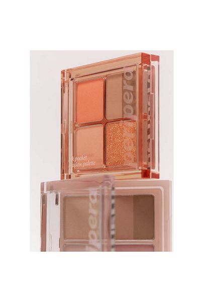 Beauty Glazed Eyeshadow Palette, Peripera, Ink Pocket Shadow Palette, 6g #01 Fancy