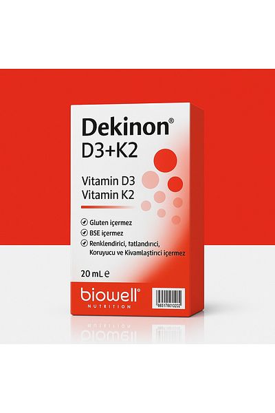 Biowell Dekinon D3K2 400 Drop