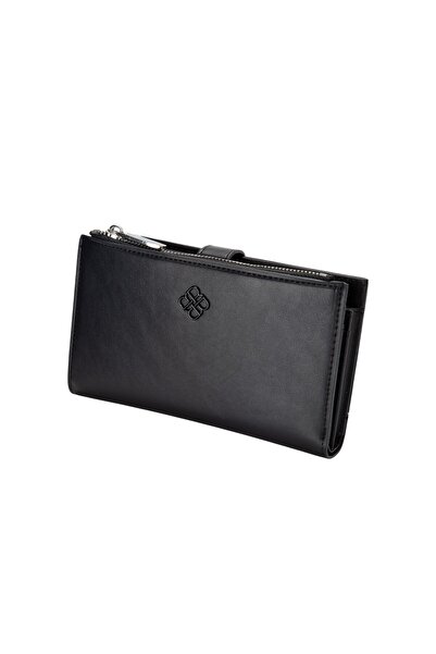 BATA Textured Wallet With Strap Black