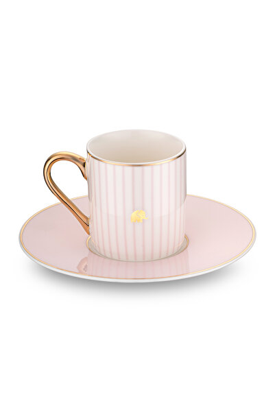 Jumbo Navy 2'li Kahve Fincan Takımı Pink