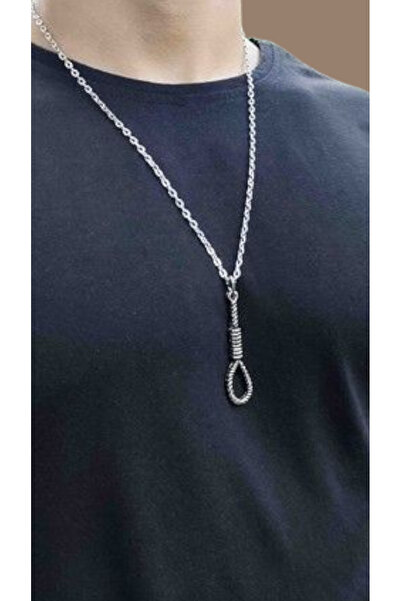 GnelD Men's Silver Color Gift Necklace