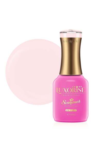 LUXORISE Oja semipermanentă Colecție de vară - Naked Rose 15ml