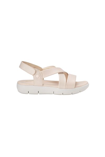BATA Casual Women Ankle Strap Sandals Beige