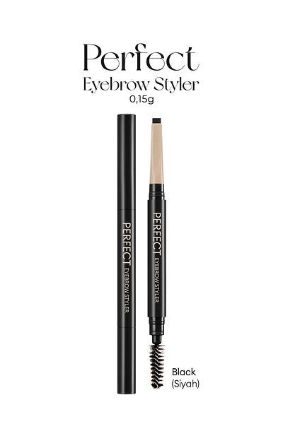Missha Long Lasting, Lift Eyebrow Pencil Perfect Eyebrow Styler (Black)