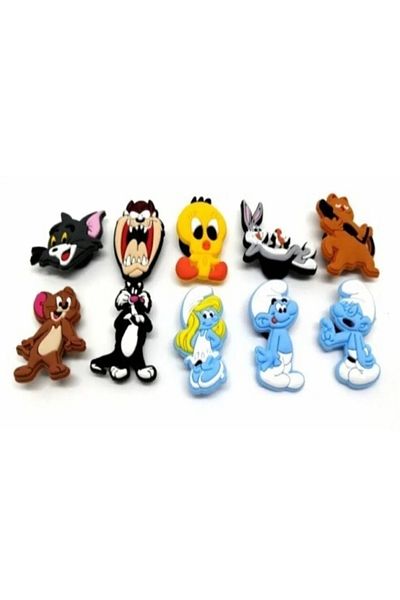 marimari 10 pieces of slipper ornaments jibbitzz j-5