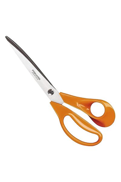 FiSKARS Fdm 9863 Fabric Leather And Cardboard Scissors Yellow Handle D-216 No:9.5 (23.75 CM)