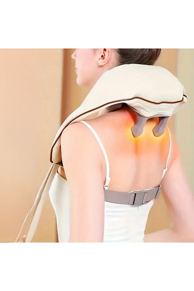 Skygo Buffer ®   Electric Neck and Back Massager Wireless Neck and Shoulder Kneading Massage Pillow