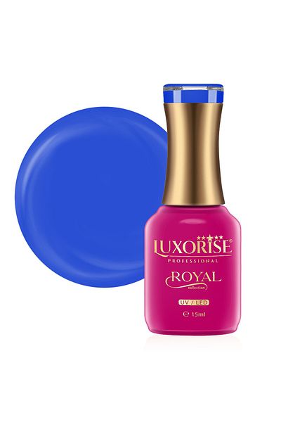 LUXORISE Oja semipermanentă Royal Collection, Albastru regal 15ml