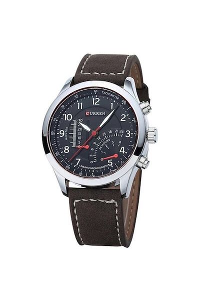 Curren Elegant Men's Watch Curren Delta Evo Dark Brown