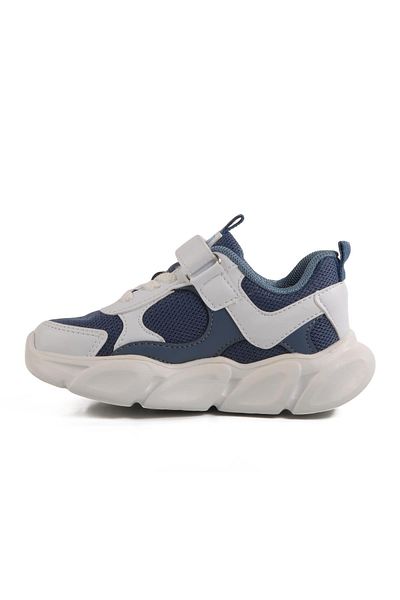 WALKWAY Ppn 1901 P Indigo-White Children's Sports Shoes