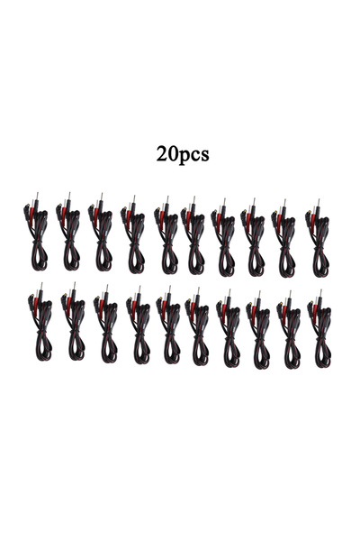 Choice3 20 قطعة من أسلاك الأقطاب الكهربائية 10/20 قطعة كابلات توصيل دبوس قياس...