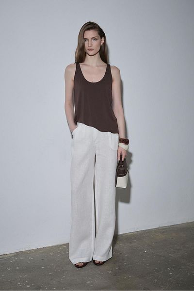 Suud Collection Καφέ μπλούζα Agni Basic