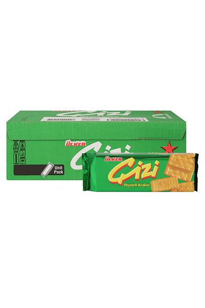 Ülker Çizi Cheese Crackers 70 g X 24 Pieces