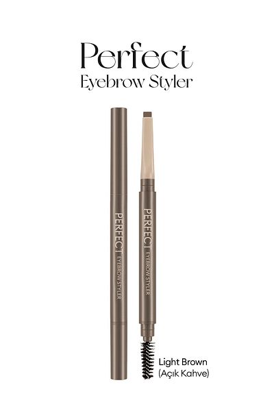 Missha Long Lasting, Lifted Eyebrow Pencil Perfect Eyebrow Styler (Light Brown)