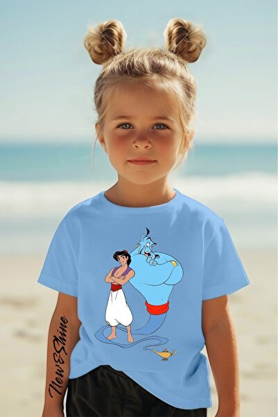 New Shine ALADIN I NJEGOVA ČAROBNA LAMPA ŠTAMPANA NA VEĆEM DEČIJEM MAJICAMA