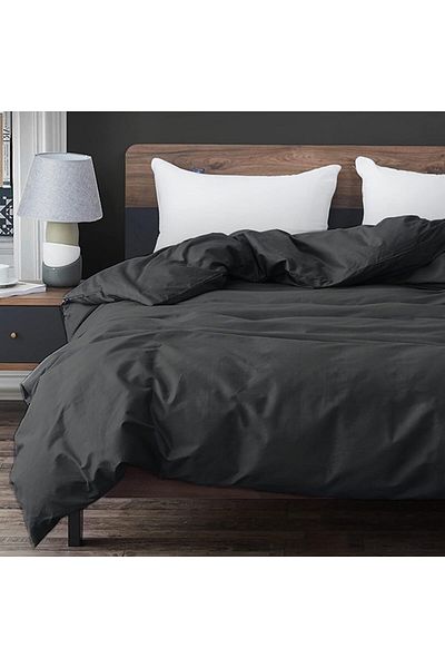Fabienne Weighted Blanket 15lbs/6.8kg + Duvet Cover 150x200 cm Dark Grey