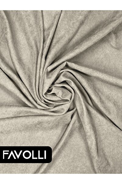 FAVOLLİ Λινό Χρώμα Velvet Textured Island Backdrop Curtain, Dream Series