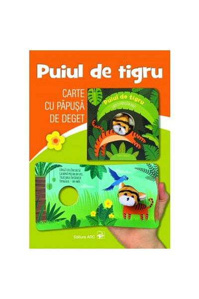 Editura Arc The Tiger Cub. Finger Puppet Book, Agnese Baruzzi