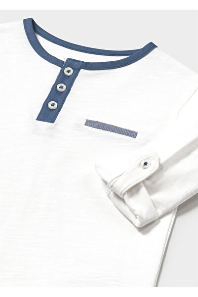 MAYORAL Baby Long Sleeve T-Shirt White 1067