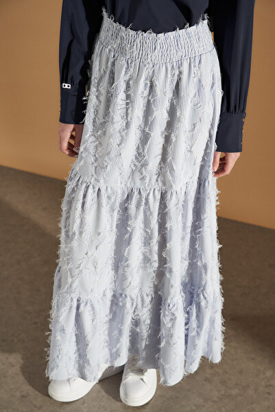 Setrms Dokulu Kumaş Etek