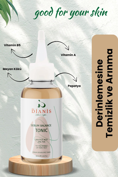 The Dianis Tonik Gözenek Sıkılıştırma Sebum Dengeleyici Özelliği Sebum Balanc...