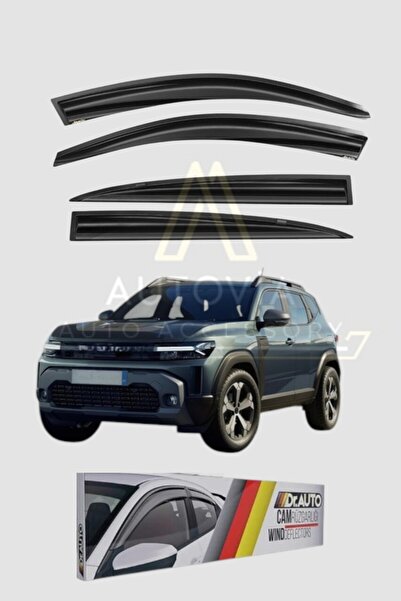 Autovia Renault Duster 2024 ve Sonrası Cam Rüzgarlığı 4lü