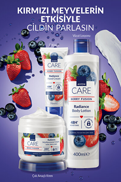 AVON Care Berry Fusion Yabanmersinli El Kremi 75 Ml.