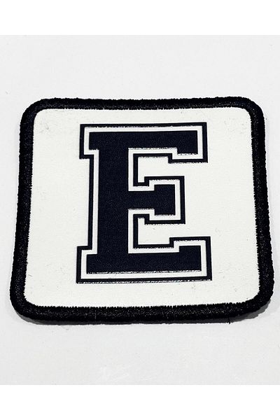 Higo Man Replaceable Velcro Square Hat Letter Patchi