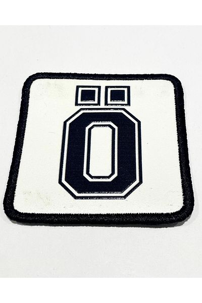 Higo Man Replaceable Velcro Square Hat Patchi