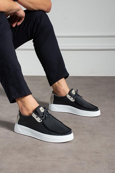 L.A Polo Smoked knit men's loafer