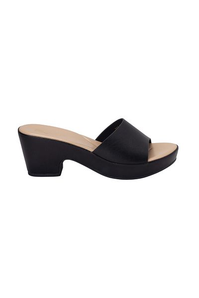 BATA Open Toe Block Heel Sandals