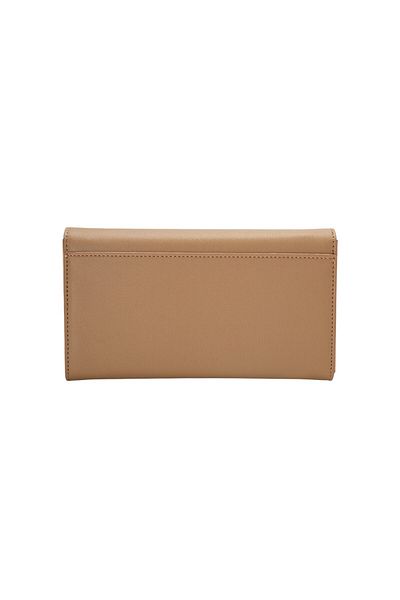 BATA Textured Tri-fold Wallet Beige