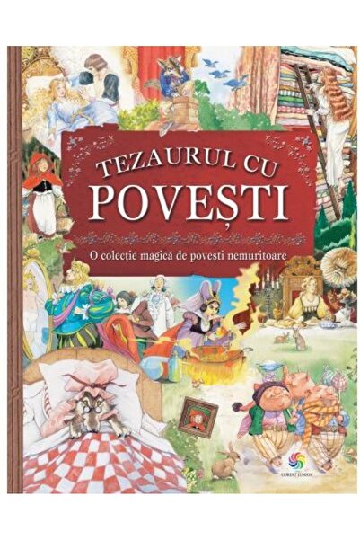 Editura Corint Junior Tezaurul cu povesti. O colectie magica de povesti nemur...
