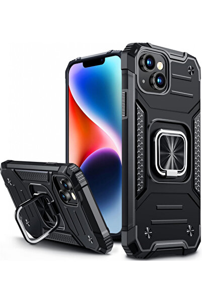 Vakoo Carcasă de protecție pentru iPhone 13/14, TPU, neagră, 6,1 inci