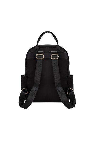 BATA Embellished Top Handle Backpack Black