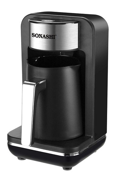 sonashi Turkish Coffee Maker - Ideal Brewing at Low Heat | Double-Sided Coffee Pot - 250ML Capacity | Overhe