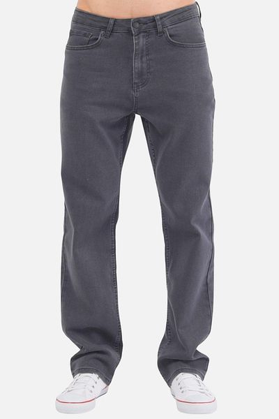 CEDY DENIM Υψηλής ποιότητας ίσιο τζιν Marcus Hunter Ψηλόμεσο Άνετο Ελαστικό Τζιν Παντελόνι C346-ανοιχτό γκρι