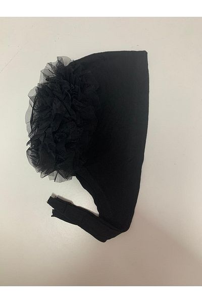 AMİNENESİL Aminenesil Bun Bonnet Black Color