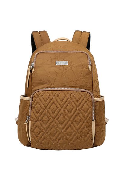 JOLAR. Women's Waterproof Backpack Multifunctional Ergonomic Design Suitcase Attachment System