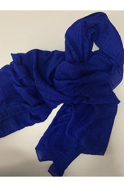 Modakaşmir Misto Cotton Shawl Saks