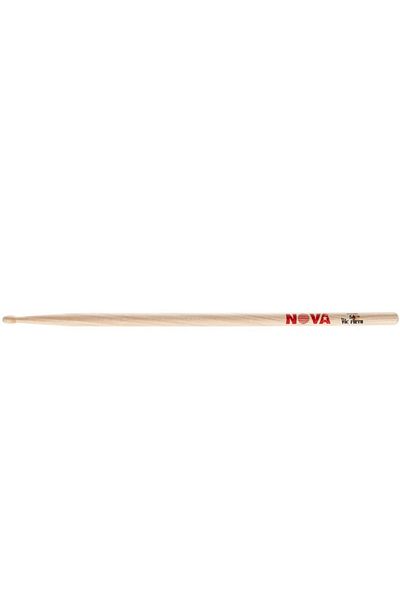 Nova Drum Stick Set, 5A, NOVA, Nature, Oval Tips