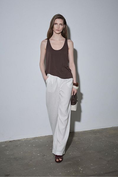 Suud Collection Καφέ μπλούζα Agni Basic