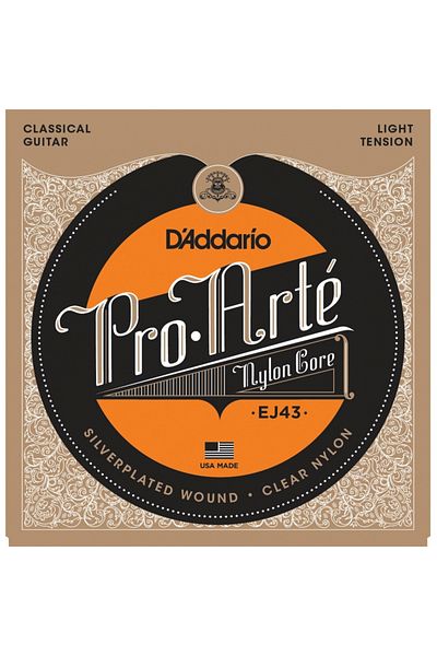 Daddario D'Addario Silverplated Set Classical Guitar String Ej43