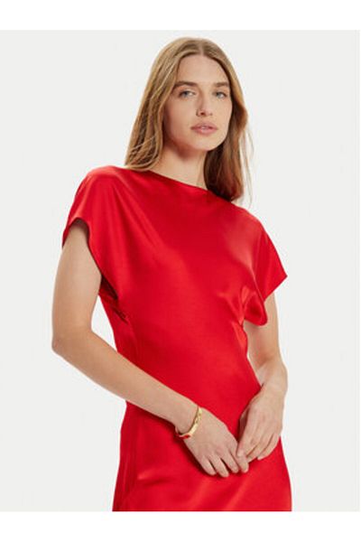 Imperial women's cocktail dress ADQJIBA red